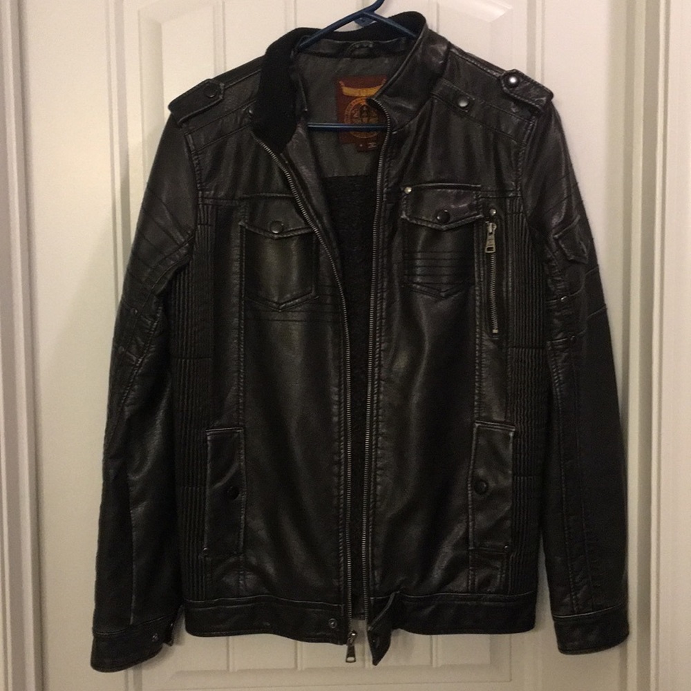 Black Leather Jacket.